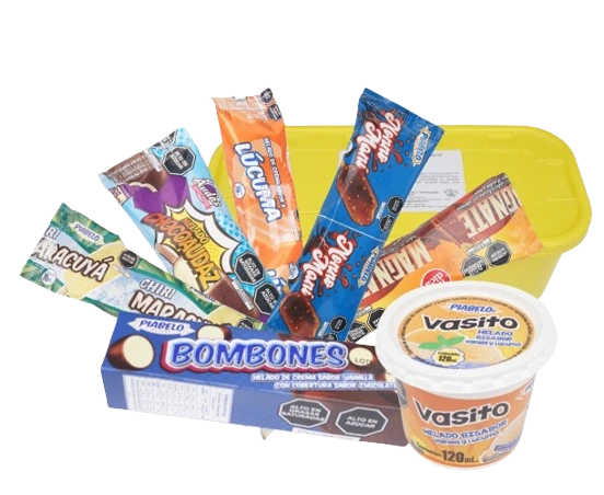 ¡Gran variedad de helados para compartir en familia o con los amigos!