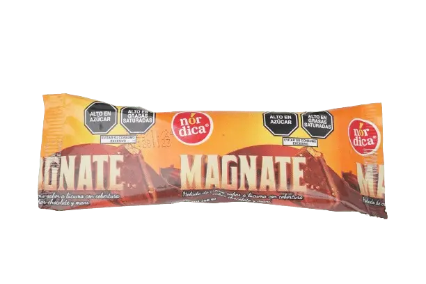 Nonno Mani-Lúcuma,Paleta de crema con exquisito sabor a Lúcuma, bañada con Chocolate